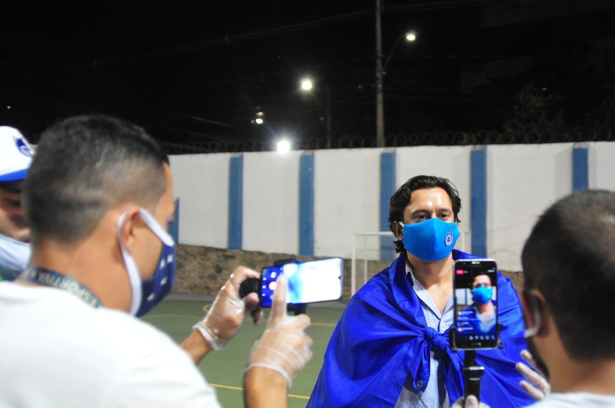 Sérgio Santos Rodrigues foi eleito presidente do Cruzeiro para o mandato de sete meses até o fim de 2020