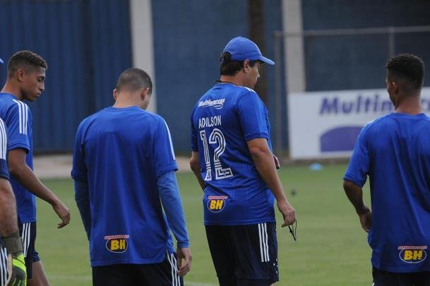 Fotos do treino do Cruzeiro desta quinta-feira, na Toca da Raposa II (crdito: Juarez Rodrigues/EM D.A Press)