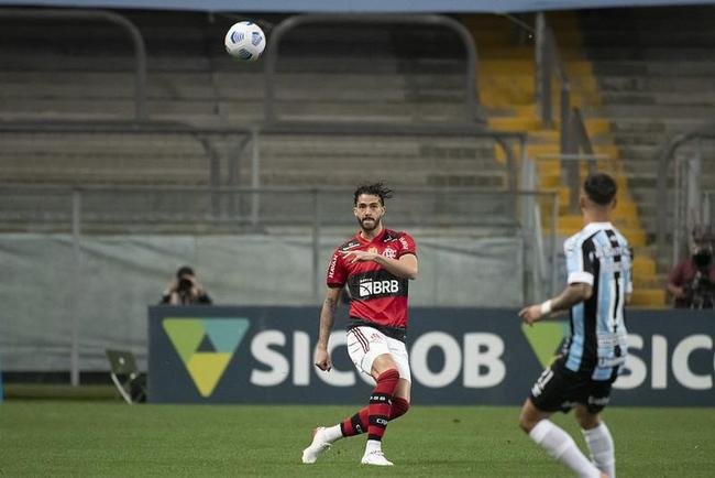 Fotos do jogo entre Grmio e Flamengo, na Arena do Grmio, em Porto Alegre, pela segunda rodada do Campeonato Brasileiro (23/11/2021)