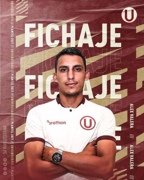 Alex Valera, atacante (Universitario, do Peru)