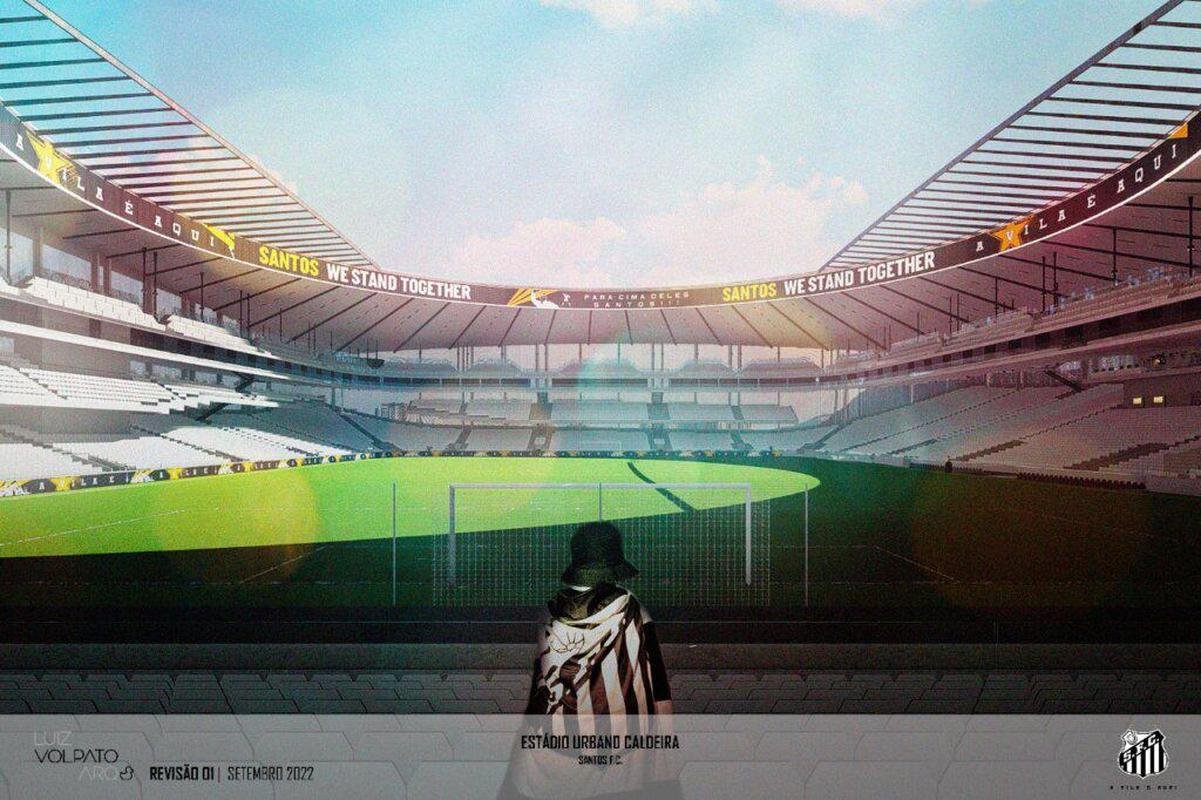 Santos apresenta projeto da nova Vila Belmiro