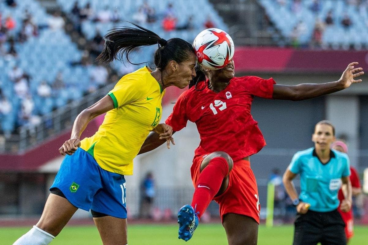 A eliminao brasileira no torneio de futebol feminino dos Jogos de Tquio