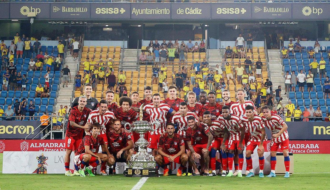 Na Espanha, o Atltico de Madrid  o terceiro favorito, com odd 6.00 na Sportsbet.io para conquistar o ttulo