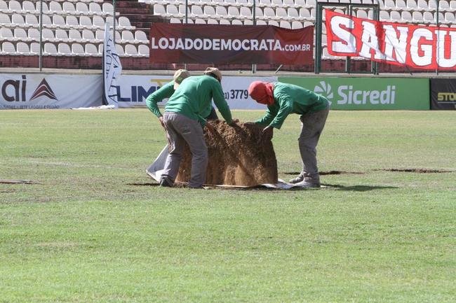 Fotos da Arena do Jacar, palco de jogos do Cruzeiro na Srie B