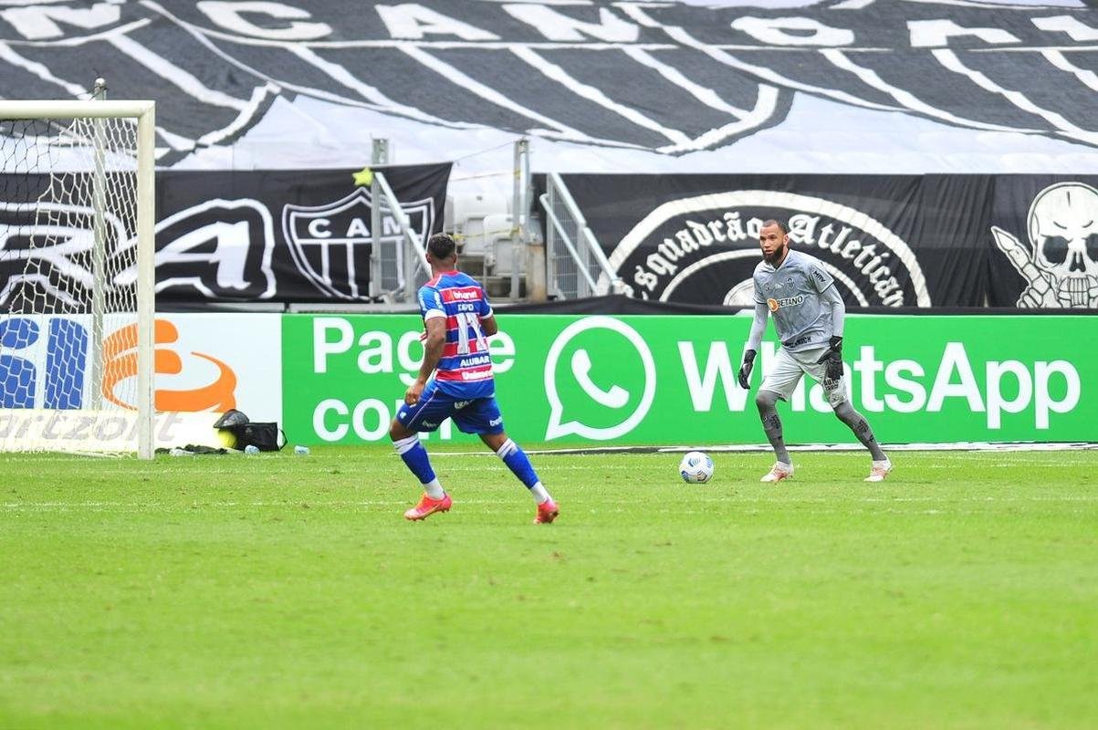 Fotos do jogo entre Atltico e Fortaleza, no Mineiro, pela primeira rodada do Campeonato Brasileiro de 2021
