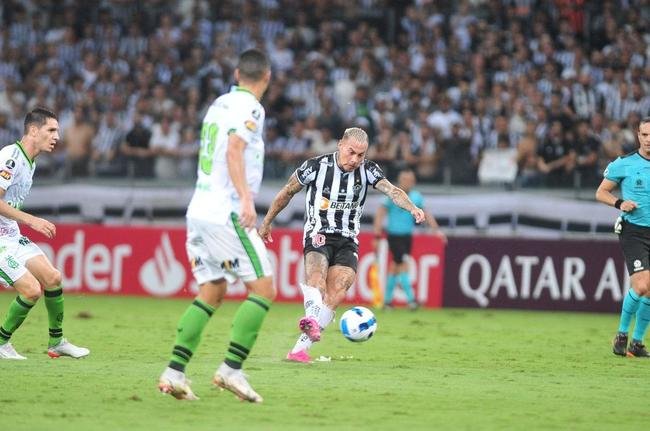 Fotos do clssico entre Atltico e Amrica, no Mineiro, pelo Grupo D da Copa Libertadores 2022