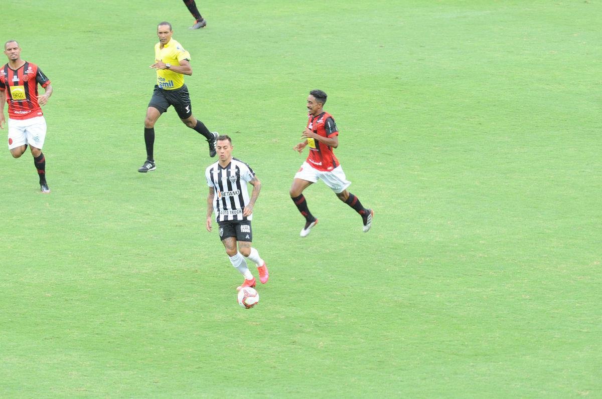 Fotos do jogo entre Atltico e Pouso Alegre, no Mineiro, em Belo Horizonte, pela oitava rodada do Campeonato Mineiro de 2021