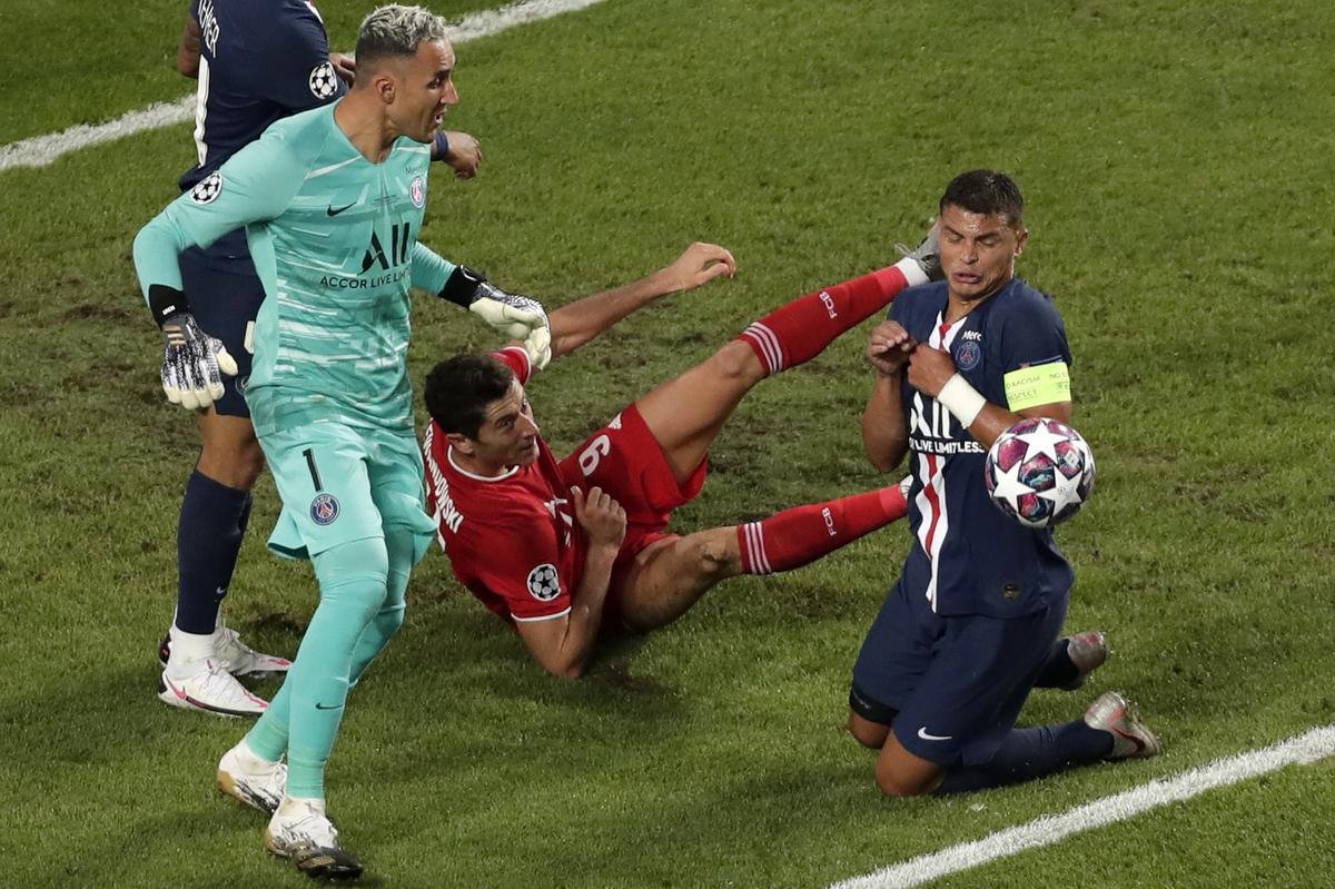 Fotos da final da Liga dos Campeões entre PSG e Bayern de Munique, em Lisboa