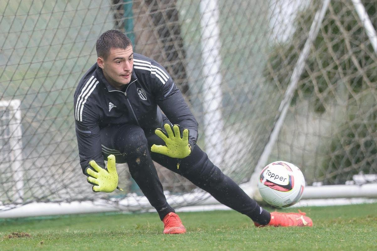 Treino do Atltico na Cidade do Galo, na manh desta tera-feira (24/1).