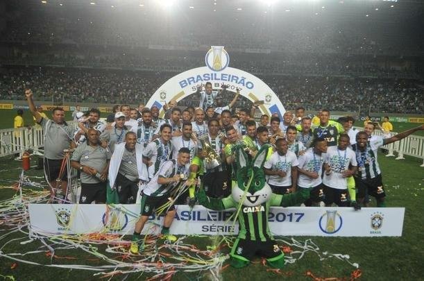 Festa do Amrica e da torcida no Independncia com o bi da Srie B em 2017