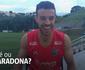 Funk, Messi, Pel e Felipo: bem-humorado, Di Santo, do Atltico, participa do 'pinga-fogo'