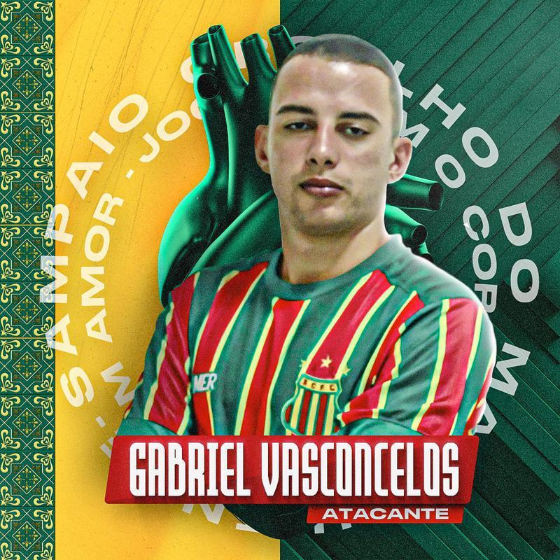 Gabriel Vasconcelos, atacante (Sampaio Corrêa)