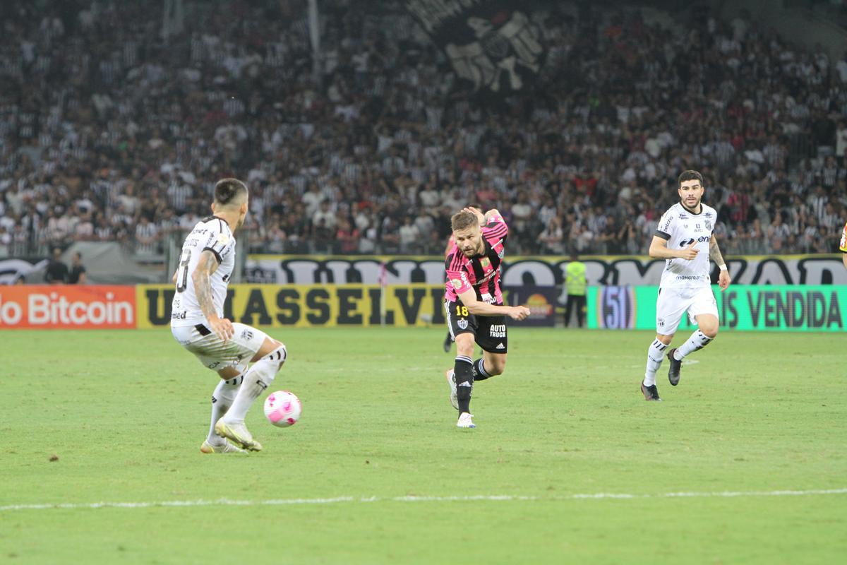 Atltico x Cear: fotos do jogo no Mineiro pelo Brasileiro