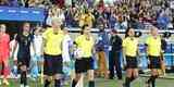 Imagens do duelo entre EUA e Nova Zelndia, no Mineiro, pelo torneio de futebol feminino do Rio 2016