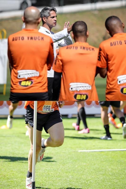 Atltico fez, nesta sexta, ltimo treino antes do duelo na Arena da Baixada