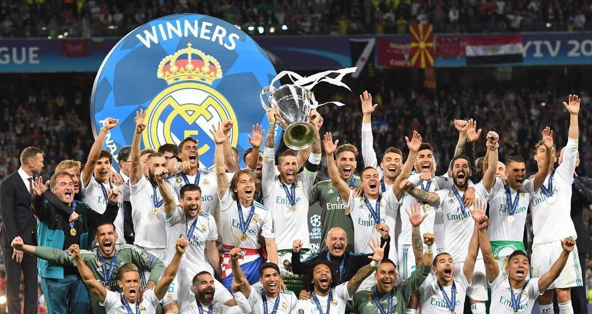 Festa do Real Madrid com a conquista da 13 Liga dos Campees, a terceira de forma seguida