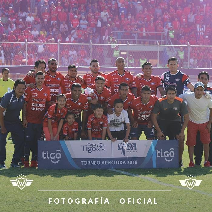 Jorge Wilstermann - campeo do Torneio Apertura 2018 da Bolvia (fase de grupos)