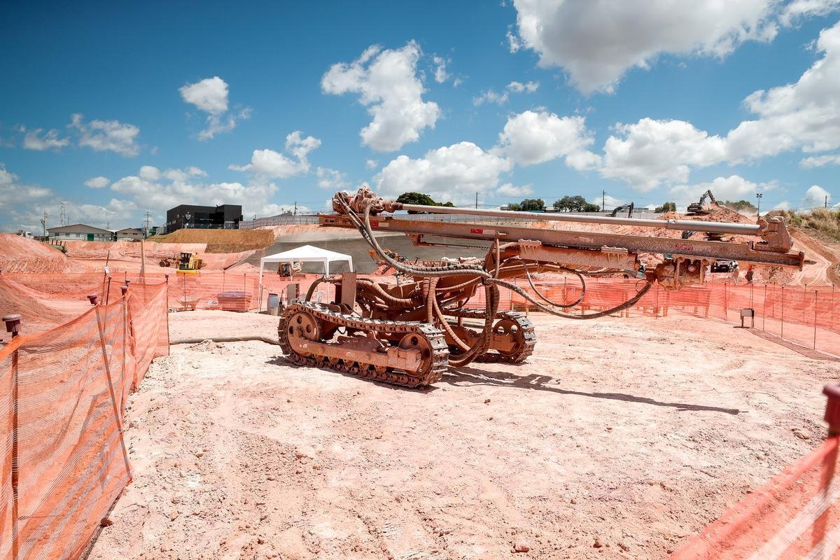 Atlético divulgou novas fotos das obras da Arena MRV