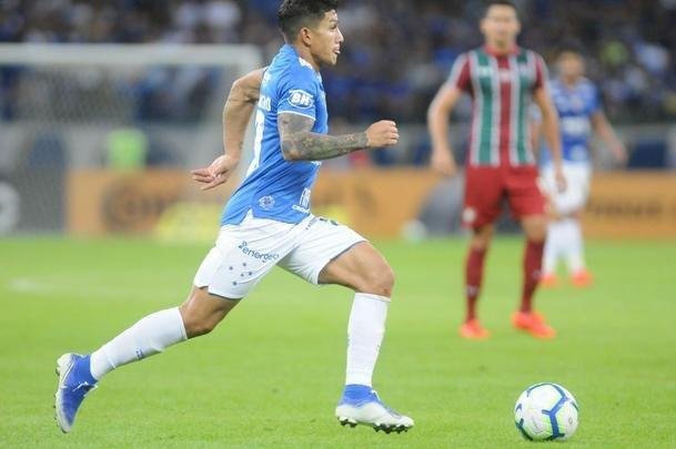 Lucas Romero pelo Cruzeiro na temporada 2019