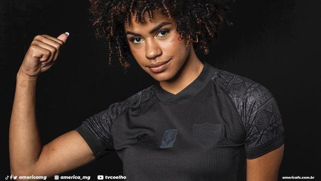 Novo uniforme do Am�rica foi desenvolvido em alus�o � causa da consci�ncia negra