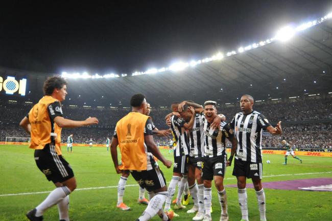 Fotos do jogo de ida das quartas de final da Copa Libertadores, entre Atltico e Palmeiras, no Mineiro
