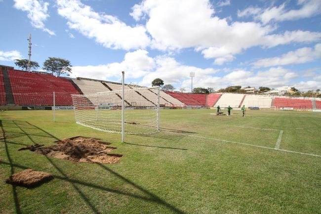 Fotos da Arena do Jacar, palco de jogos do Cruzeiro na Srie B