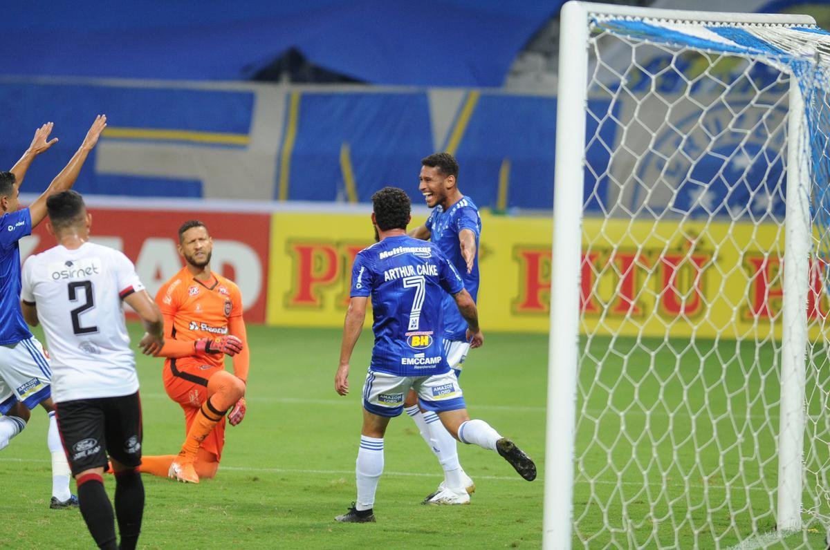 Fotos do jogo entre Cruzeiro e Brasil de Pelotas-RS, no Mineiro, em Belo Horizonte, pela 26 rodada da Srie B do Campeonato Brasileiro (5/12/2020)