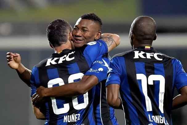Independiente del Valle x Atlético, jogo disputado em Sangolquí, no Equador, pela Copa Libertadores