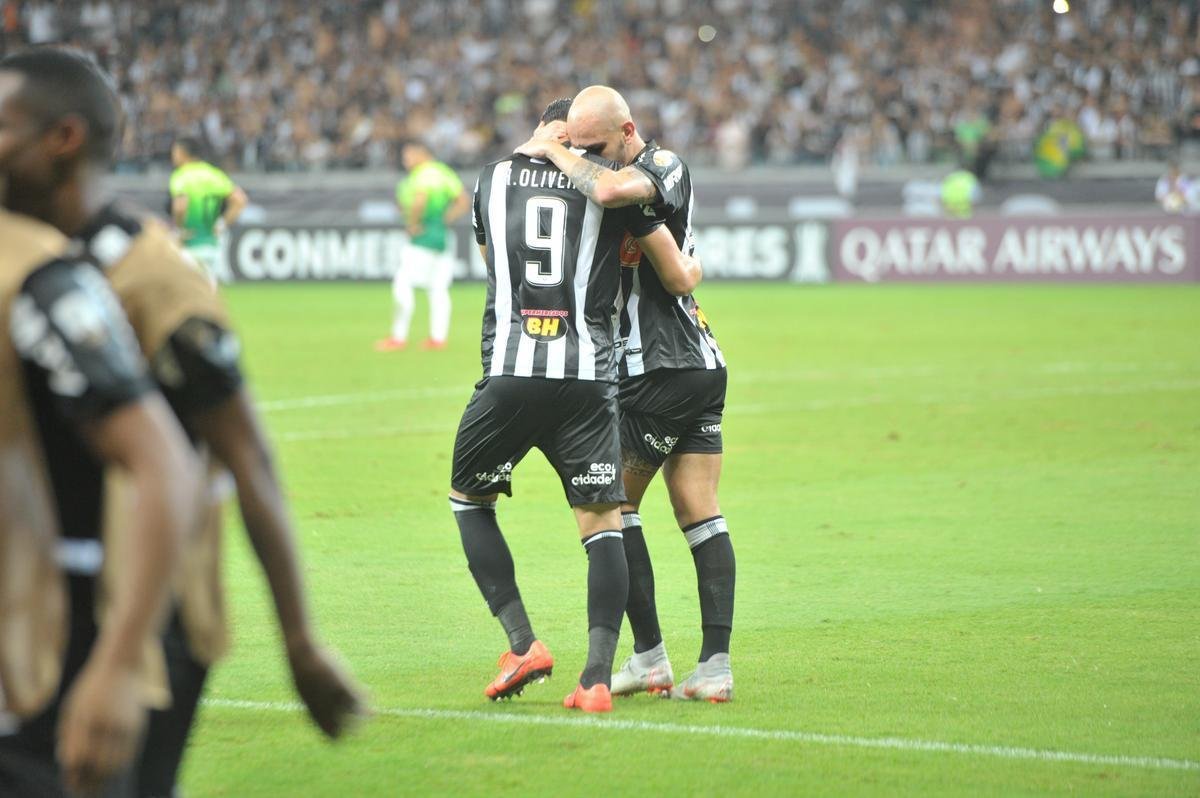 Veja fotos da partida entre Atltico e Zamora, no Mineiro