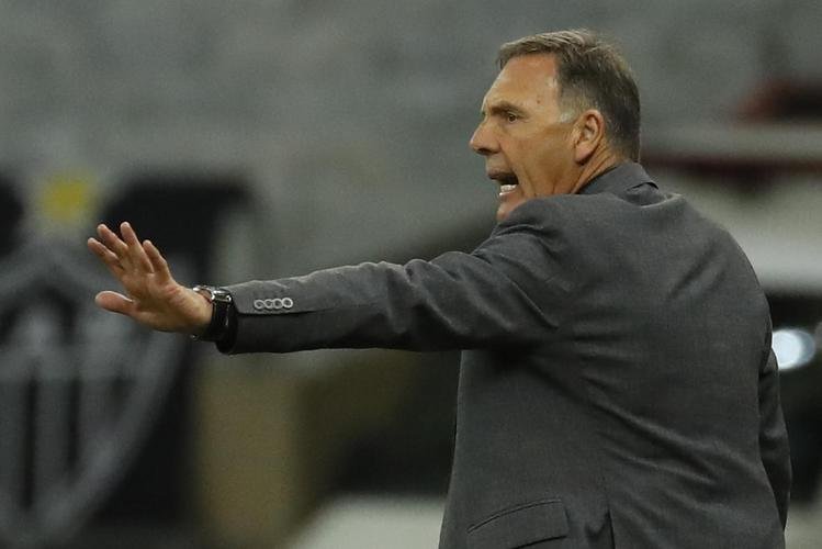 Fotos do jogo entre Atltico e Boca Juniors, no Mineiro, em Belo Horizonte, pela volta das oitavas de final da Copa Libertadores 2021