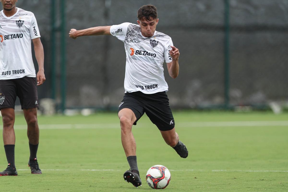 Treino do Atltico nesta tera-feira, 9 de maro de 2021