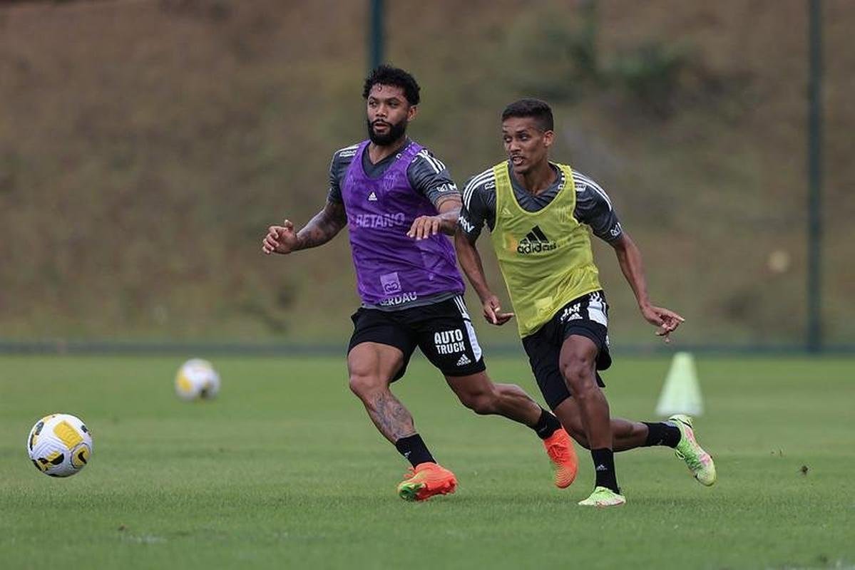Atltico se prepara na Cidade do Galo para a partida de domingo (31), contra o Inter, no Beira-Rio