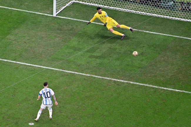 As melhores imagens da final da Copa do Mundo entre Argentina e Frana, no Estdio Icnico de Lusail, no Catar