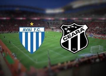 Confira o resultado da partida entre Avaí e Ceará