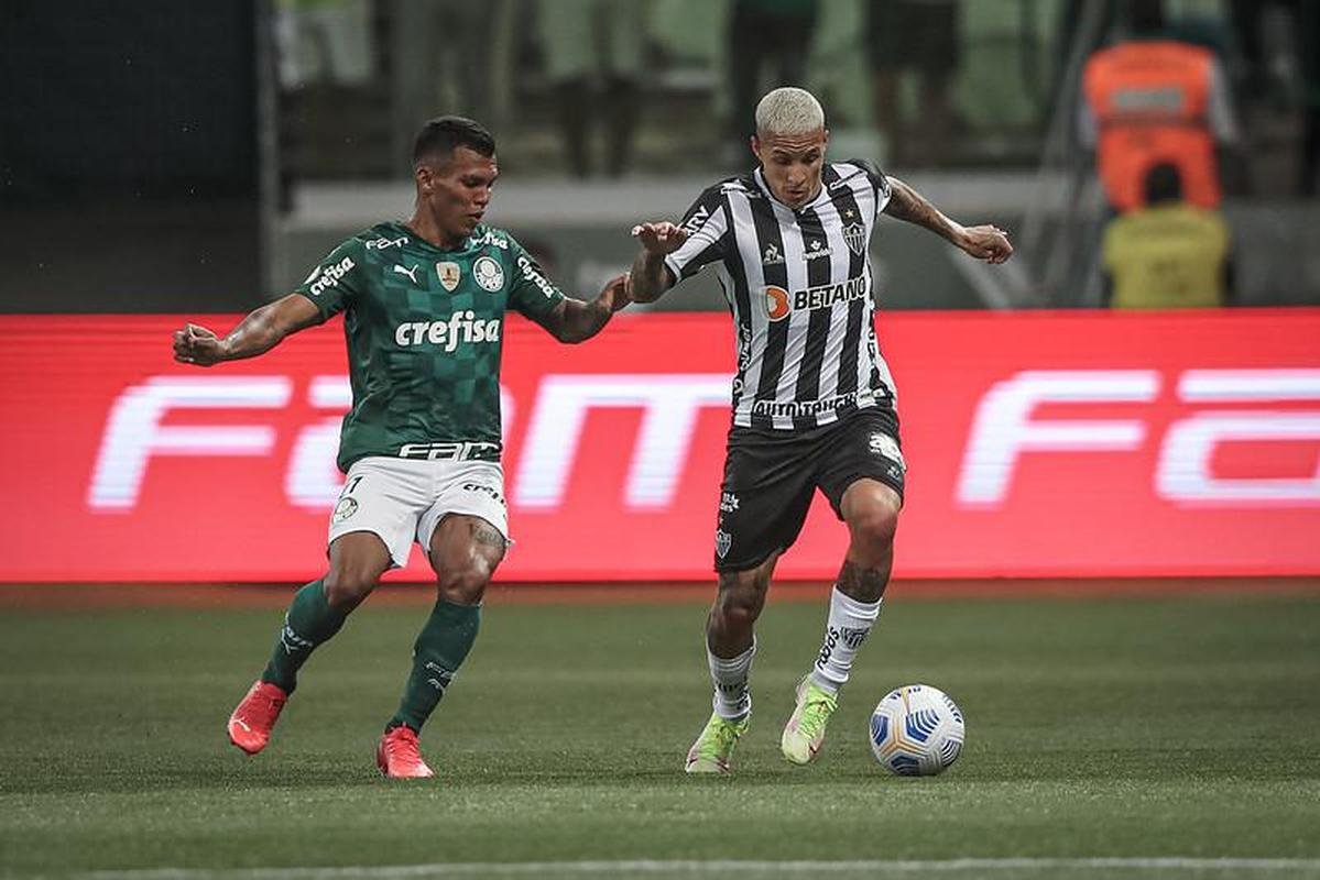 Fotos do jogo entre Palmeiras e Atltico, no Allianz Parque, em So Paulo, pela 35 rodada do Campeonato Brasileiro