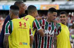 Tcnico Levir Culpi fez sua reestreia no comando do Atltico contra o Fluminense neste domingo, no Estdio Nilton Santos