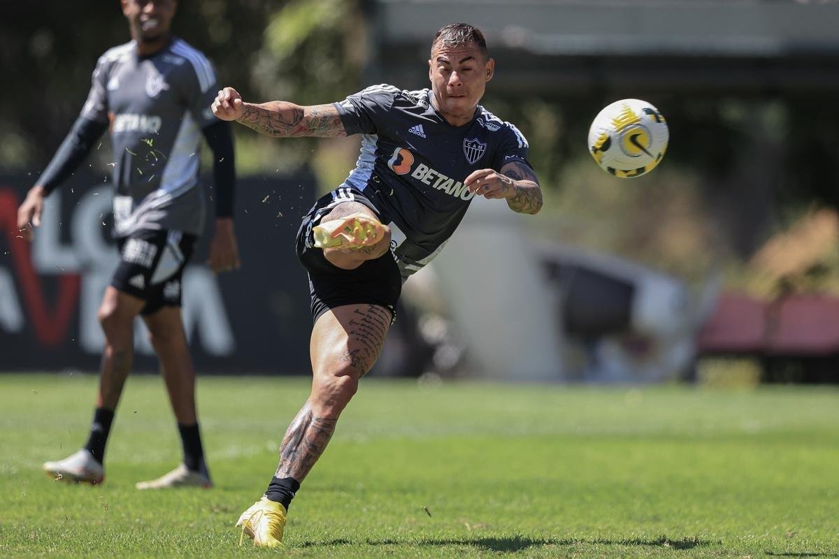 Fotos do treino do Atltico (02/09)
