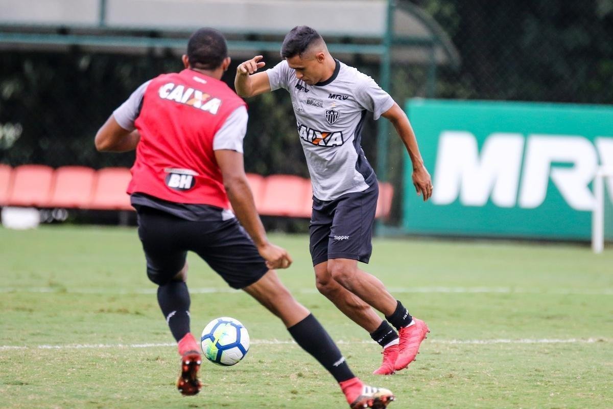 Jogadores do Atltico se reapresentaram na tarde desta segunda-feira aps vitria sobre o Cruzeiro