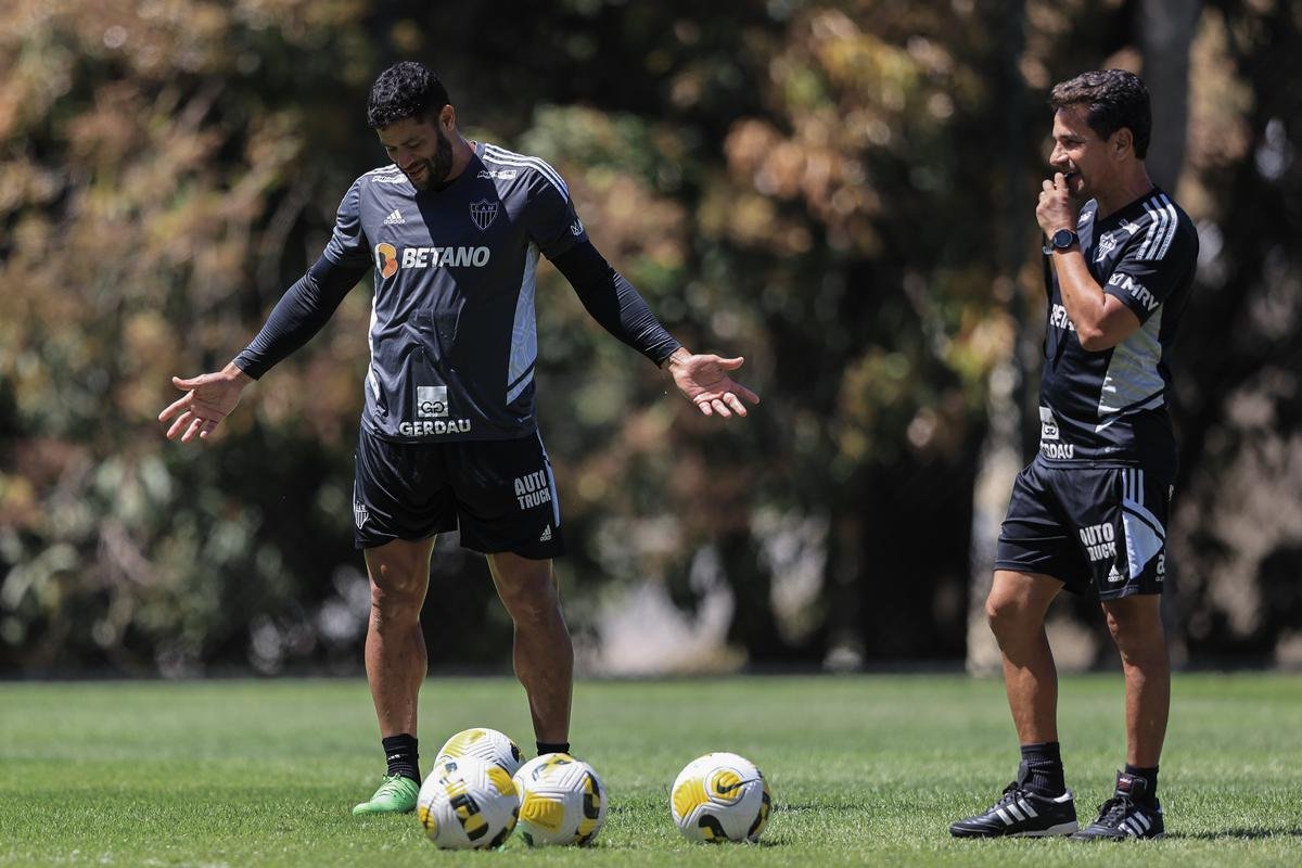 Fotos do treino do Atltico (02/09)