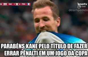 Memes da derrota da Inglaterra para a Frana e consequente eliminao da Copa