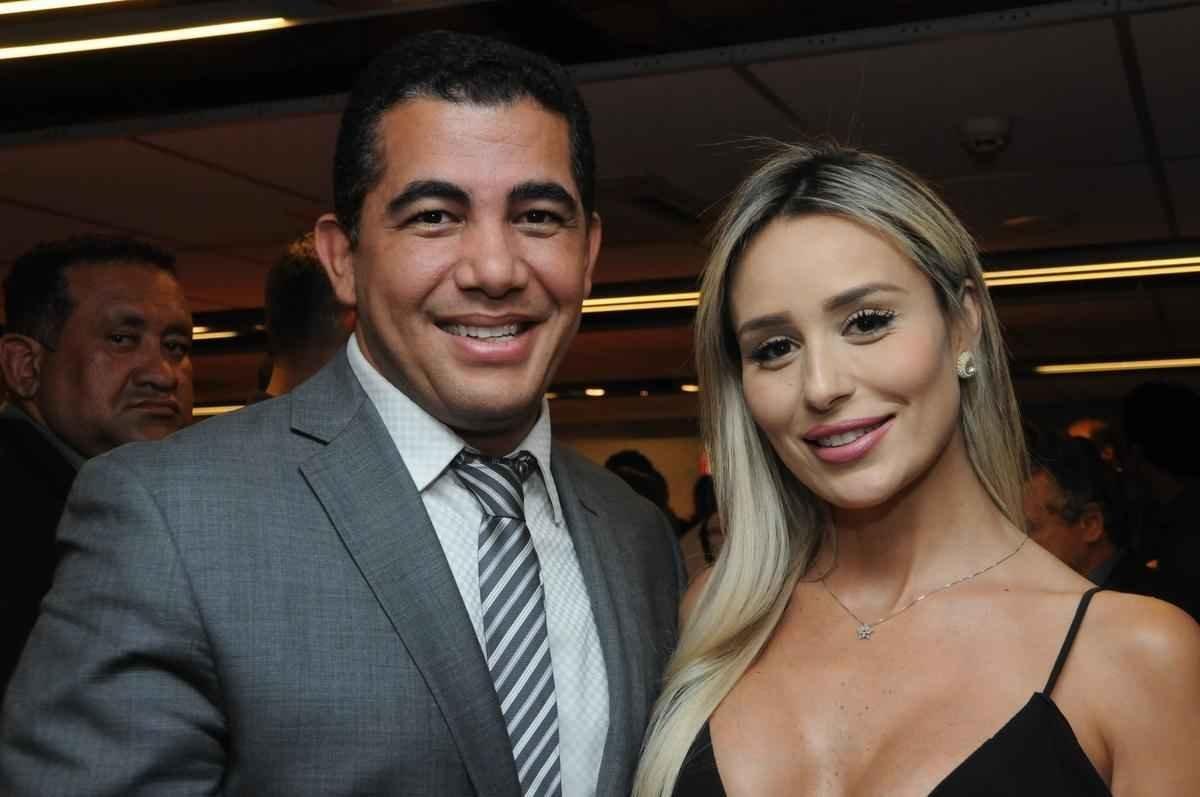 Personalidades na cerimnia do 16 Trofu Tel Santana