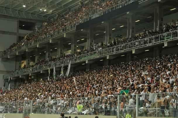 Torcida atleticana lotou o Independência, nesta quarta-feira, para a estreia em casa pela Copa Libertadores