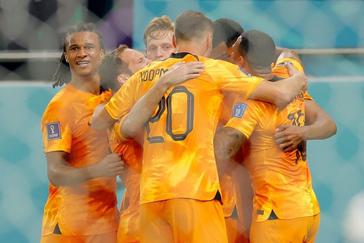 Primeiro gol da Holanda foi marcado por Cody Gakpo 