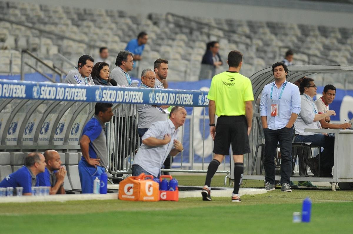 Fotos do jogo entre Cruzeiro e Grmio