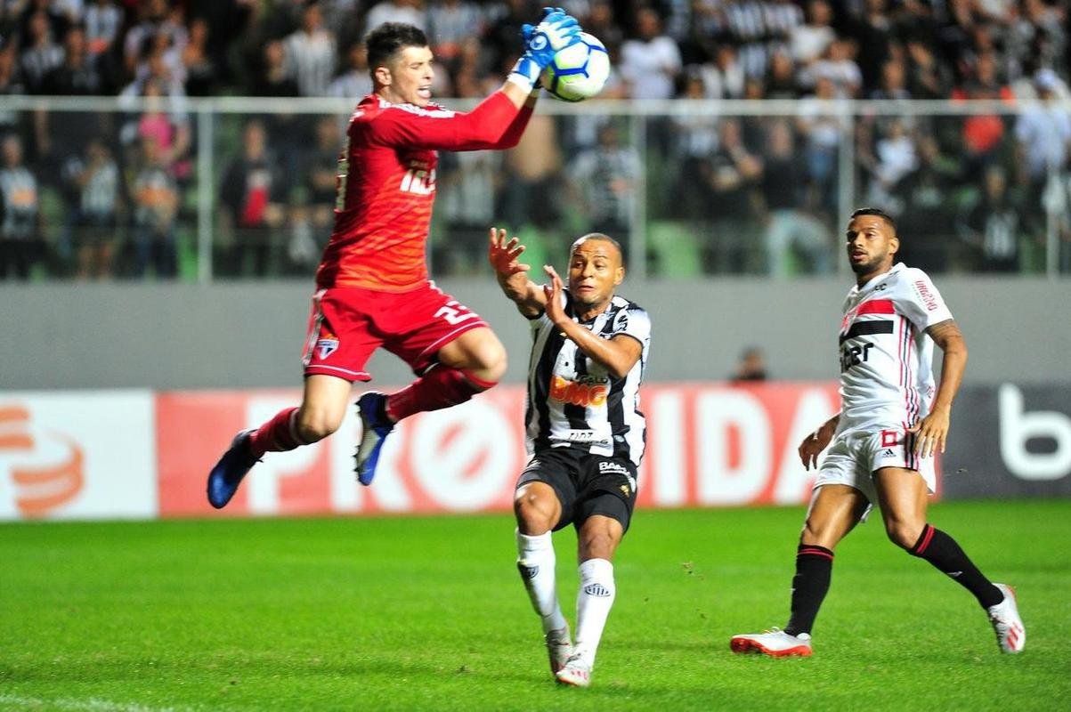 13/06/2019: Atltico e So Paulo empataram em 1 a 1 no Independncia, pela 9 rodada do Campeonato Brasileiro.