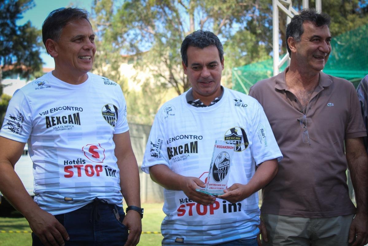 Ex-jogadores do Atltico se encontraram nesse sbado