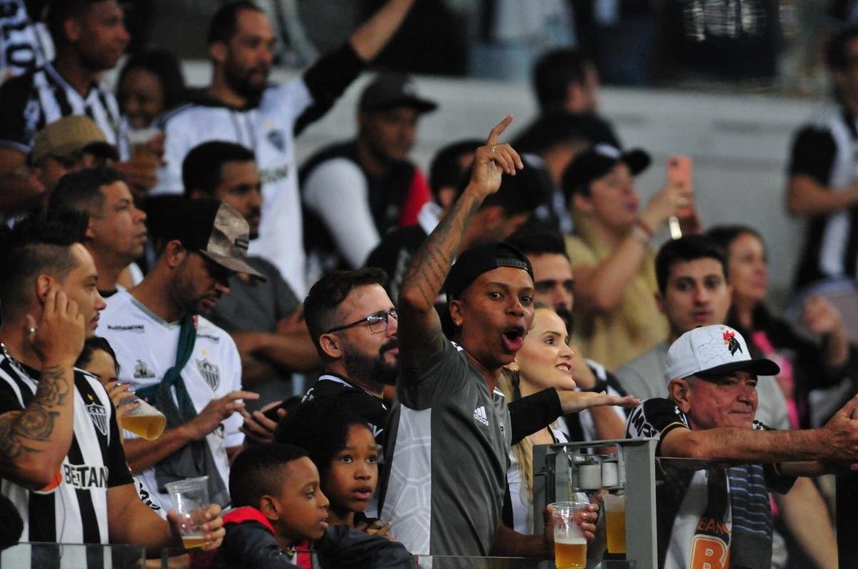 Atltico recebeu o Botafogo no Mineiro, em Belo Horizonte, pela 36 rodada do Campeonato Brasileiro de 2022.