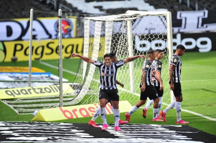 Fotos do jogo entre Atlético e Fortaleza, no Mineirão, pela primeira rodada do Campeonato Brasileiro de 2021
