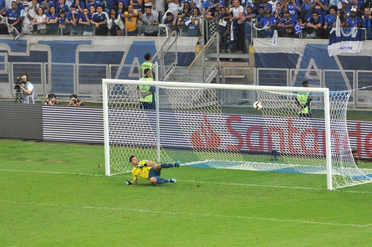 River derrotou Cruzeiro por 4 a 2 nos pnaltis, no Mineiro, e avanou s quartas de final da Libertadores