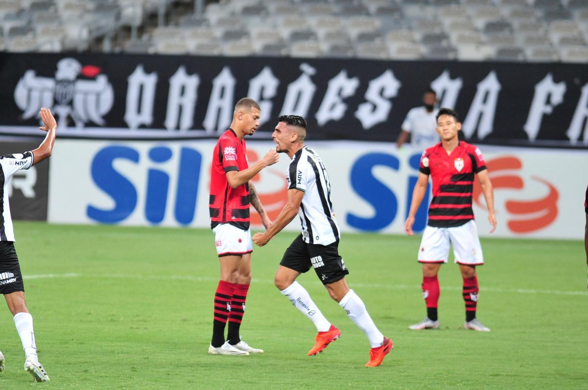 Atltico e Atltico-GO se enfrentaram pela 30 rodada do Brasileiro 